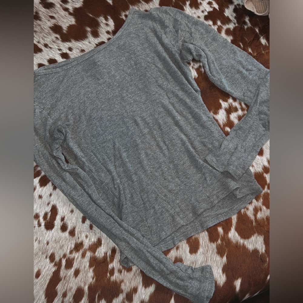 ribbed long sleeve